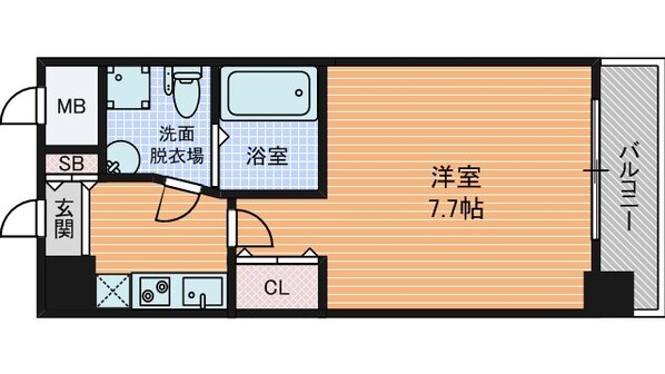 SERENiTE本町エコートの物件間取画像